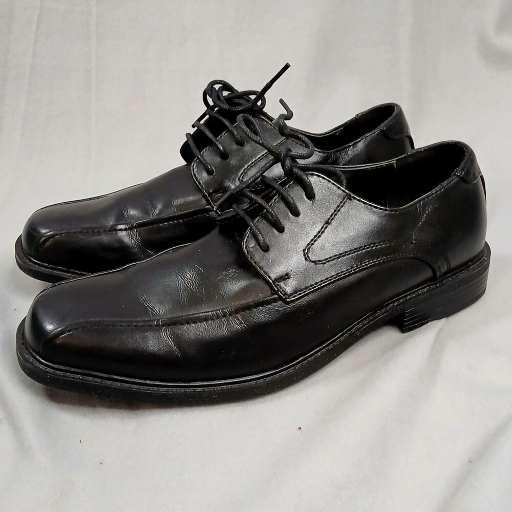 Croft & Barrow Black Oxford Dress Shoes Core Technology Lace-up Men's 8.5 Med